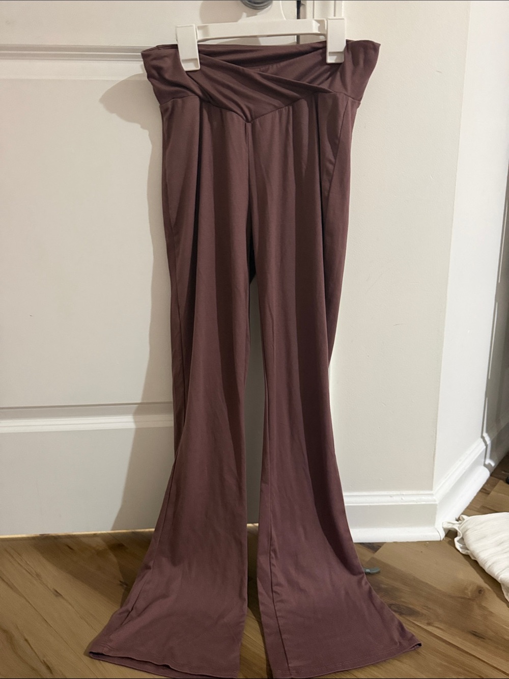 Target Mauve High-Waist Flare Leggings
